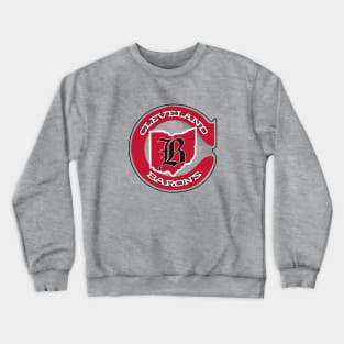 Classic Cleveland Barons Hockey Crewneck Sweatshirt